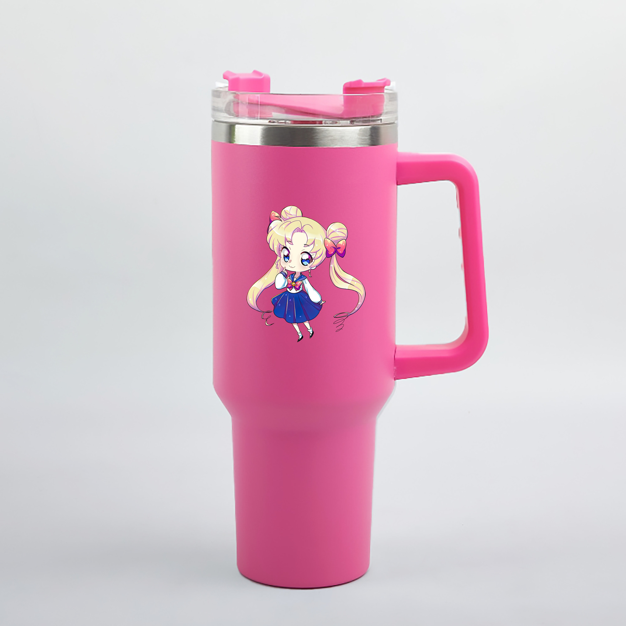 （画像用） 美少女戦士セーラームーン 月野 うさぎ つきの うさぎ Sailor Moon Tsukino Usagi 1200mL車用タンブラー（カラープリント）